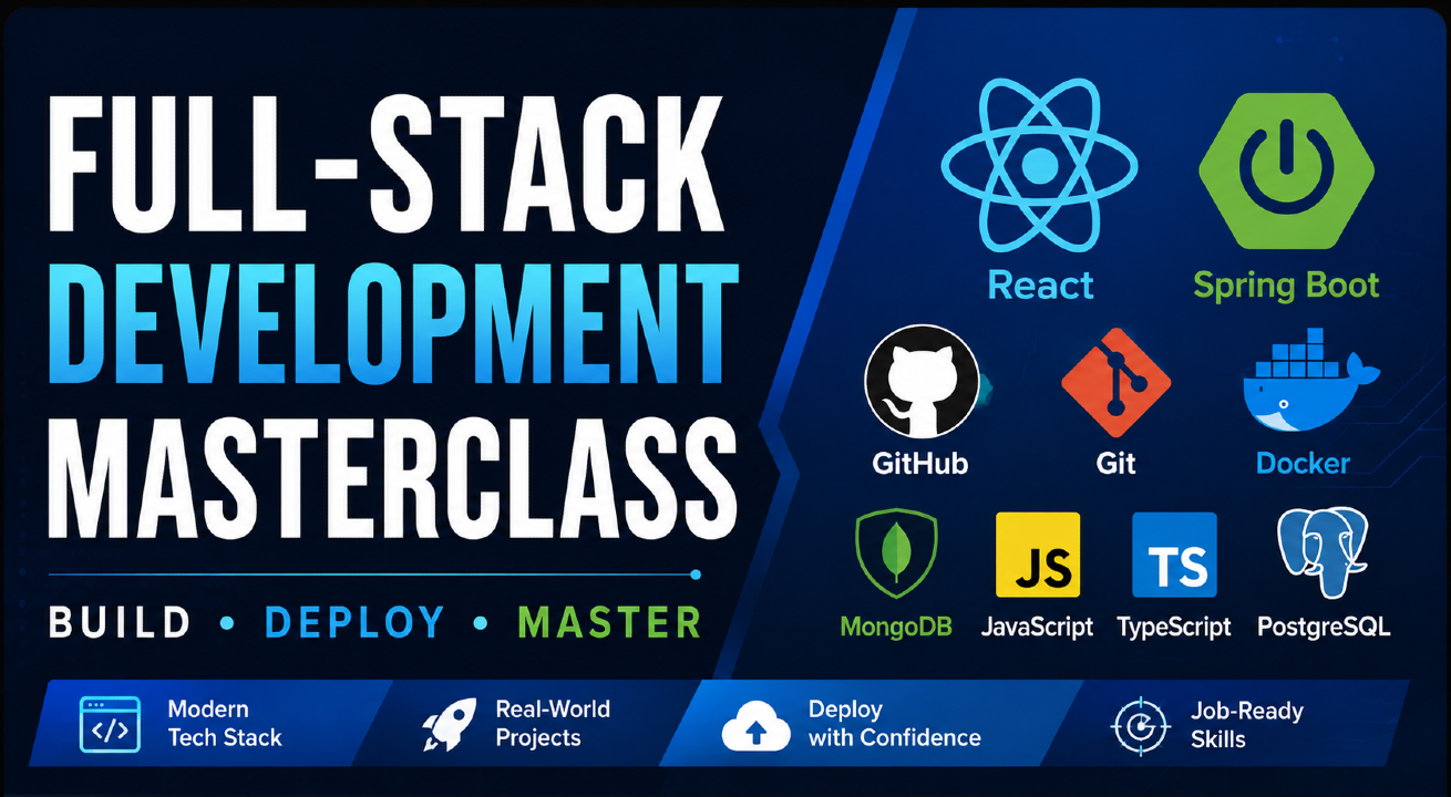 Full-Stack Development Masterclass
